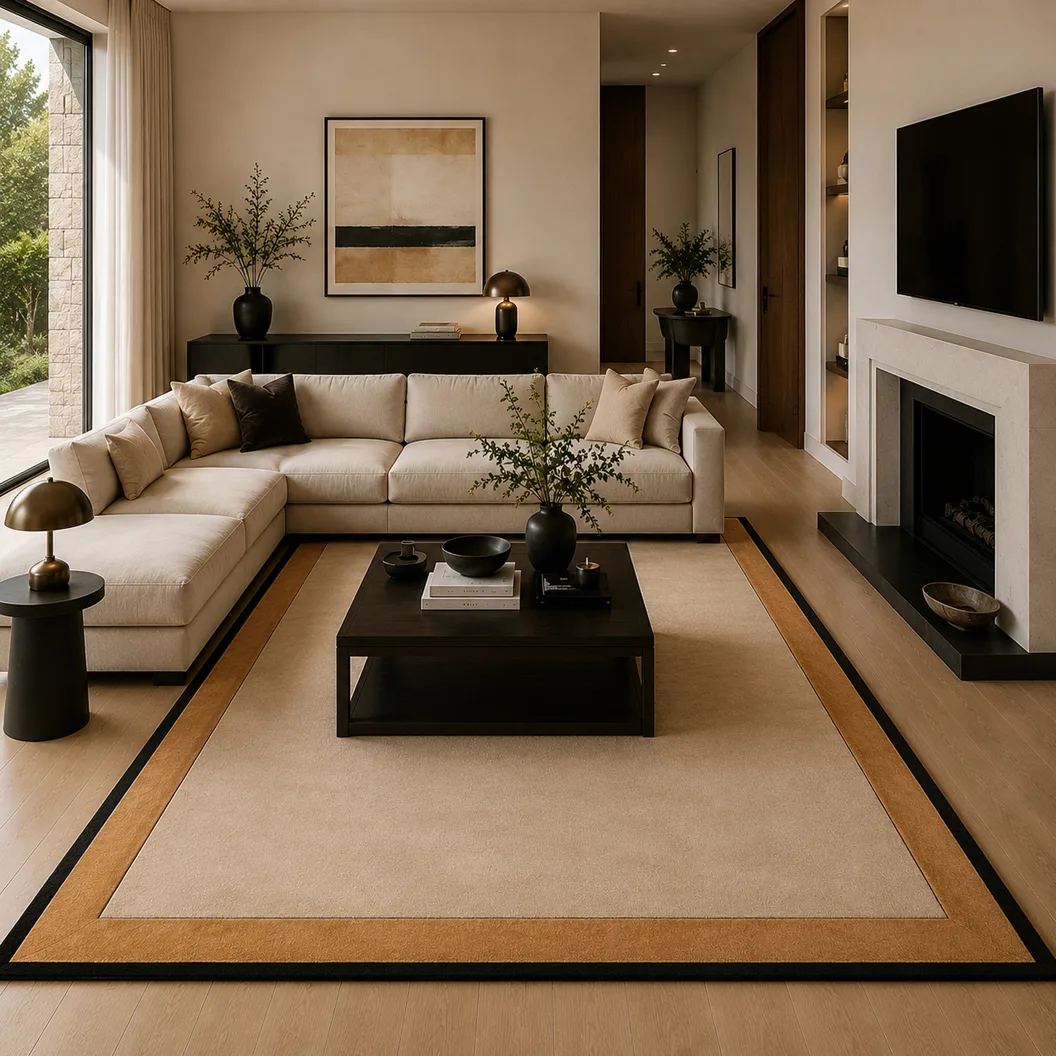 Wool & Art Silk Rug